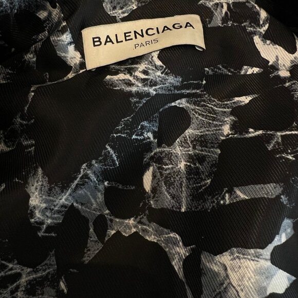 Balenciaga Women’s Classic Leather Biker Jacket - Picture 7 of 13